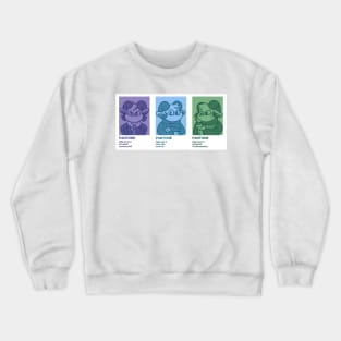 Jschlatt Channel Color Design Crewneck Sweatshirt